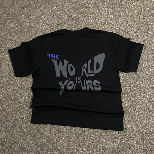 The World Is Yours black T-shirt